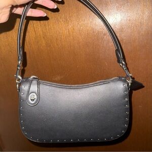 Coach swinger bag with rivets